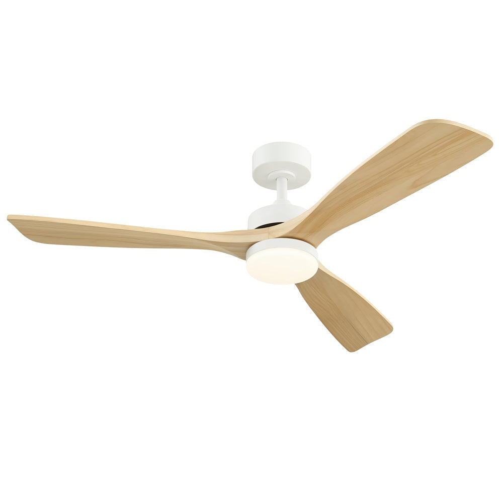 52 Ceiling Fan with Light and Remote 6 Speed Reversible DC Motor