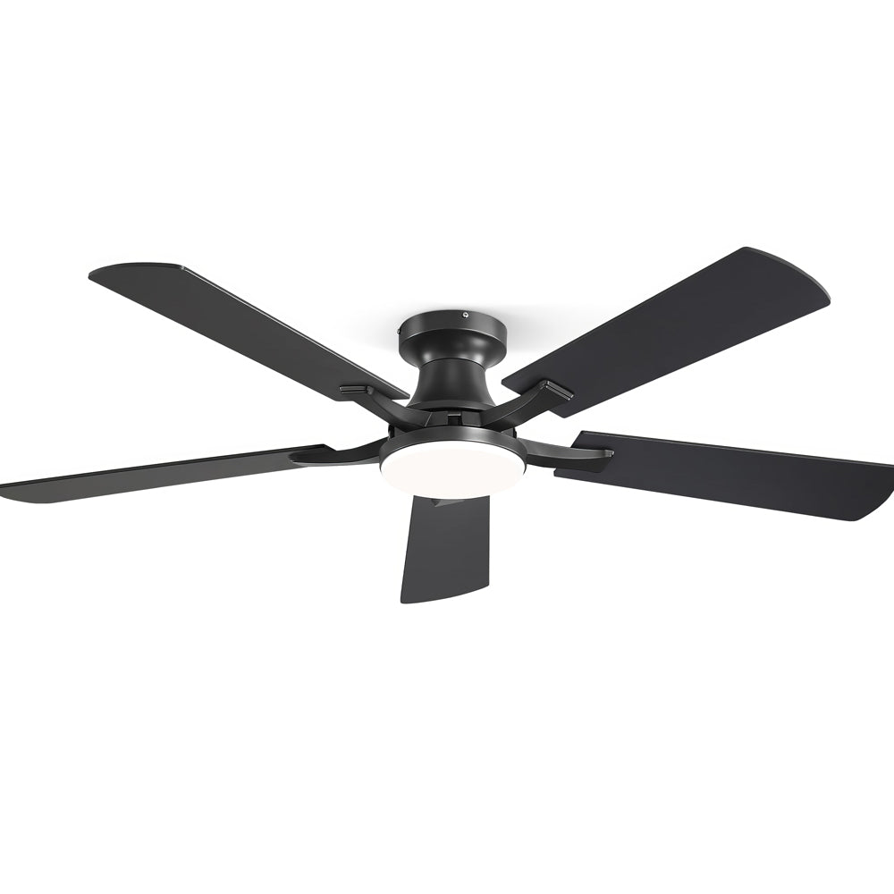 52 Ceiling Fan with Light App and Remote Dimmable LED Quiet Motor