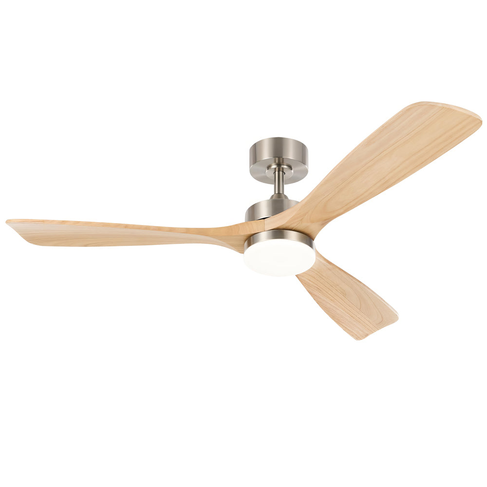 52 Ceiling Fan with Light and Remote 6 Speed Reversible DC Motor