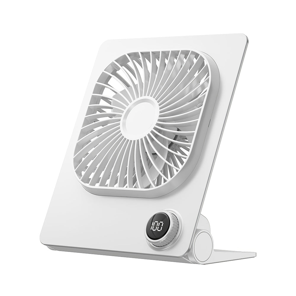 6.6 Inch Portable Quiet Rechargeable 5000mAh Ultra Thin Desk Fan