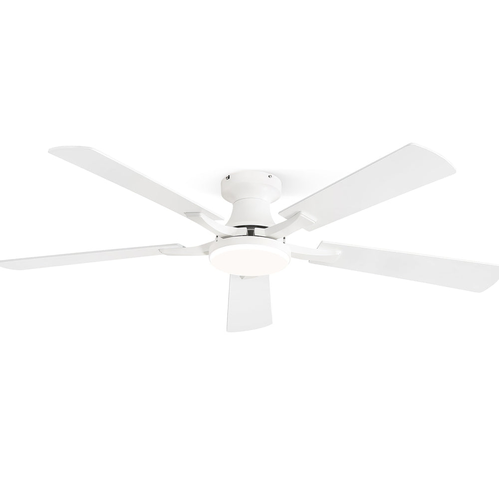 52 Ceiling Fan with Light App and Remote Dimmable LED Quiet Motor
