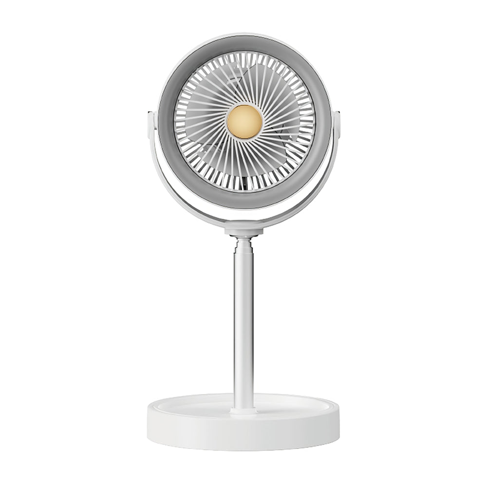 Portable Rechargeable Standing and Desk Fan Adjustable Height 3 Speeds