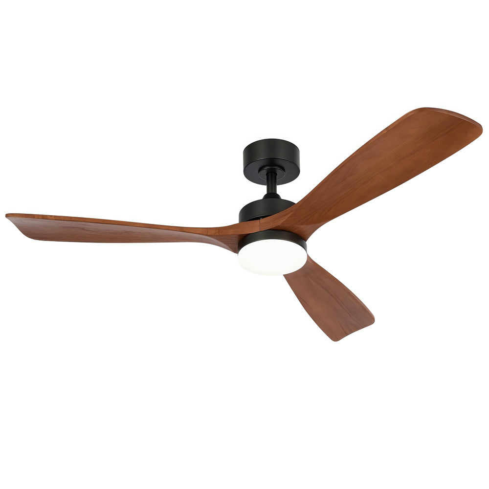 52 Ceiling Fan with Light and Remote 6 Speed Reversible DC Motor