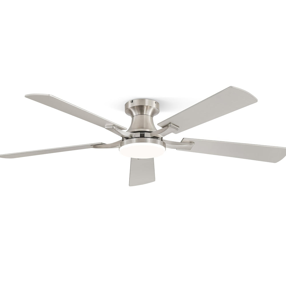 52 Ceiling Fan with Light App and Remote Dimmable LED Quiet Motor