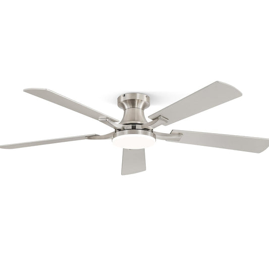 52 Ceiling Fan with Light App and Remote Dimmable LED Quiet Motor