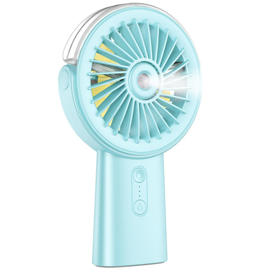 Handheld Misting Fan Portable Rechargeable Personal Fan with Water Spray 3 Speeds 4000mAh Battery